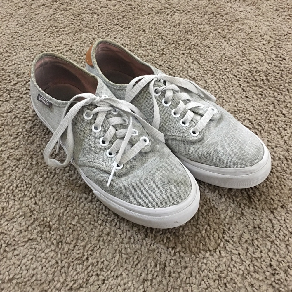 Grey Low Top Vans